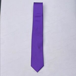 Perry Ellis Purple Slim Tie Classic Design